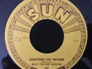 BILLY “THE KID” EMERSON SOMETHING FOR NOTHING VG+ 1956 ORIGINAL SUN 45