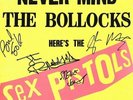 SEX PISTOLS Never Mind The Bollocks Vinyl Record LP Virgin 2007 Signed Punk Rock