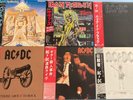 [6 titles] Iron Maiden, AC/DC - Various RARE Japan vinyls w/OBI