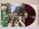 THE BEATLES ABBEY ROAD Color Red Vinyl LP Record OBI D15471W