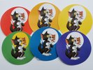 Tom & Jerry Center Labels (6 Pack) for 12