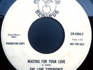 THE LOVE EXPERIENCE Waiting For Your Love 45 Cherry Red Rare CA Sweet Soul Funk