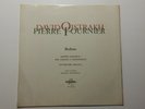 BRAHMS DOUBLE CONCERT FOURNIER CELLO OISTRAKH VIOLIN SAX STEREO B/S 1ED ITALY M-