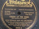 78 RPM Chant of the Weed Shakin the African Duke Ellington Brunswick 80036