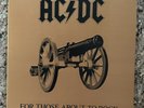 ACDC For Those About To Rock Vinyl Record 1981 Embossed