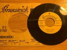 BUDDY HOLLY CRICKETS PROMO 45 THINK IT OVER BRUNSWICK 55072 w/ SLEEVE MINT MINT