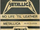 METALLICA NO LIFE TIL LEATHER LP GRAY VINYL RECORD DEMOS MUSTAINE THRASH METAL