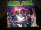 Taking Over by Overkill 1st pressing  promo