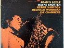 WAYNE SHORTER ADAM'S APPLE LP RE BLUE NOTE 1970 BLACK/BLUE LBL RVG JAZZ HANCOCK
