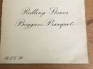 THE ROLLING STONES  BEGGARS BANQUET  1968 U.K. MONO PRESSING