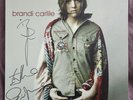 SIGNED By Brandi Carlile & THE TWINS. S/T, Ltd, Numbered. Clear VINYL.