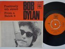 BOB DYLAN Positively 4th Street RARE STUNNING  Sweden Norway 45 folk rock HEAR