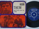 THEM Gloria RARE Holland 45 dutch GARAGE Van Morrison Baby Please Don't Go HEAR