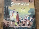 Vintage 1968 Walt Disney's Snow White and the Seven Dwarfs Vinyl/LP