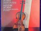 BACH Concerti Per Violin SALVATORE ACCARDO 2LP / UK Philips Digital 416 412 1 NM