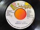 WINSTON MCANUFF – BURNING FIRE REGGAE VERY RARE 45