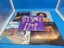 PRINCE RECORD LP ALBUM X 5 1999 FOR YOU SELF PURPLE RAIN W/ POSTER AROUND THE