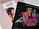 RUMBLE FISH OST STEWART COPELAND LP & PHANTOM OF THE PARADISE & ORIGINAL STICKER