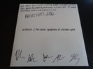 ARCHITECTS THE CLASSIC SYMPTOMS OF SIGNED/AUTOGRAPH LP &THEIR HANDWRITTEN LYRICS