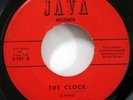The CONTENDERS 45 the Clock / Look at Me JAVA VG++ doowop   #2806