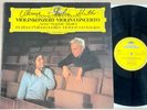 ANNE-SOPHIE MUTTER violin BEETHOVEN KARAJAN 1980 ED1 DGG LP **w/ AUTOGRAPH MINT