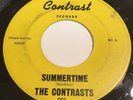 The Contrasts - Summertime / More 45 - Contrast Records 001 - R&B Soul