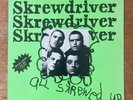 All Skrewed Up 1977  rare Punk Oi 45rpm LP CH3 on rear sleeve, labels, spine