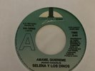 Selena Y Los Dinos HTF Amame, Quiereme / Sukiyaki 7” Vinyl Promo Single