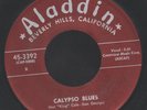 RAY JOHNSON KILLER EXOTICA FUNK R&B 45 HEAR  CALYPSO BLUES 1957 ALADDIN 3392