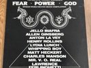 Fear Power God Lp Allen Ginsberg jello biafra rollins rare birth of tragedy mag
