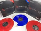 Serato Rane Vinyl Clear Second Edition (3) Scratch Live Control Records Red Blue