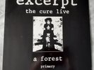 The Cure - Excerpt the Cure Live Ep... Forest/ primary vinyl vg+/vg