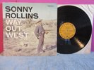 Sonny Rollins lp way out west vinyl record contemporary records jazz saxaphone