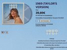 Presale- 1989 Taylor’s Version Vinyl- Taylor Swift -Blue vinyl