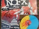 NOFX Decline *SIGNED* Turquoise SPLAT vinyl rancid pennywise offspring LP