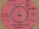 LORD CREATOR*JAMAICA'S ANNIVERSARY*REGGAE*CALYPSO*THE PORT-O-JAM LABEL*LISTEN