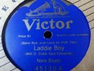 NORA BAYES - Victor 45130 - Over There / Laddie Boy 1917 WWI 78 rpm