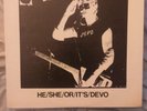 DEVO lp he she or it's devo