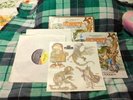1977 The Hobbit Original Soundtrack Boxed 2 LP Set, Booklet, And Rare Iron-ons