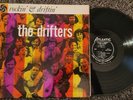 THE DRIFTERS Rockin' & Driftin' Black Silver Atlantic 8022  1959 Lp NM VG++ / NM