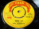 Val Bennett - Reggae City / Cannon King - Mellow Trumpet 1969 CRAB Skinhead NM