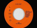 Funk Psych 45 - B.W. Cat - Cry/You Can Make It Anyway - Lemco - VG+