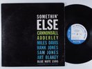 CANNONBALL ADDERLEY Somethin' Else BLUE NOTE LP mono NY/w 63rd RVG ear a