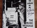 Signed JAH SHAKA The Music Message  LP NM Jah Shaka Music Reggae Dub Roots