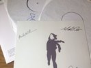 RIDE - WEATHER DIARIES 2X SIGNED TEST PRESSING VINYL LP + SIGNED ART PRINT MINT