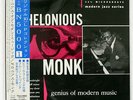 THELONIOUS MONK GENIUS OF MODERN MUSIC BLUE NOTE TOJJ5002 JAPAN OBI VINYL 10