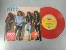 KISS hide your heart VERTIGO 7-inch Limited Edition ‘Red Vinyl’ KISS 10
