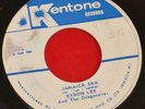 Byron Lee and the Dragonaires Jamaica Ska/Last Night 45 Single Kentone EX Vinyl