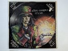 ALICE COOPER It's Me 1994 Picture Disc Vinyl Trash Poison Motley Crue Kiss AC/DC