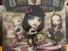 Jack Off Jill Clear Hearts Grey Flowers Vinyl